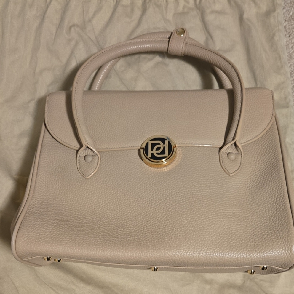 Ports Elegant Women's Top-Handle Bag in Light Beige